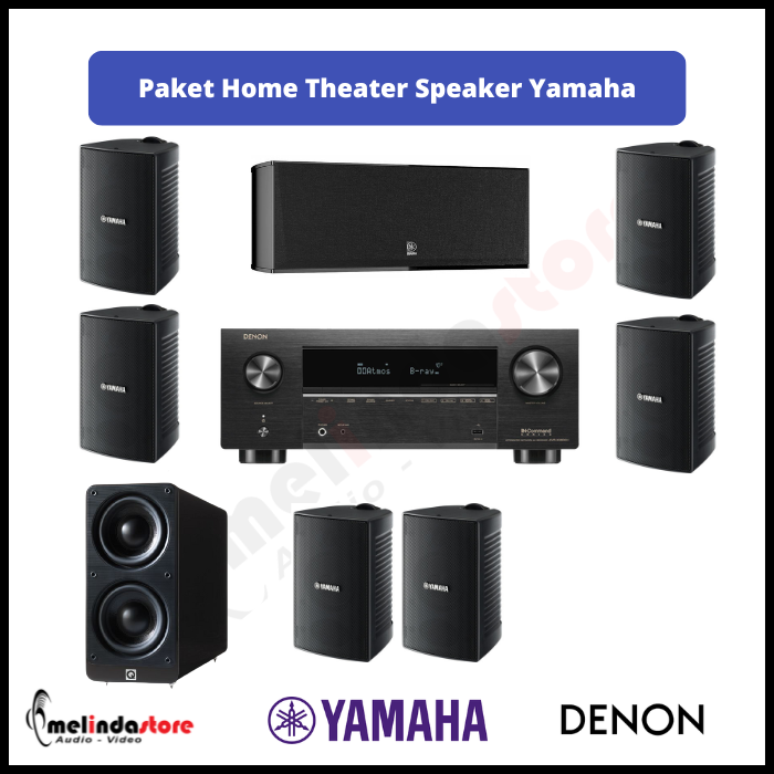 Paket Home Theater Speaker Yamaha 7.1
